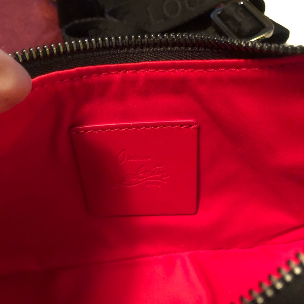Christian Louboutin Handbag - NWT - Guaranteed Authentic-black leather-2 straps - Picture 8 of 10